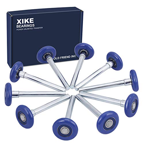 Blue 2" Nylon Garage Door Roller (10 Pack / Blue)