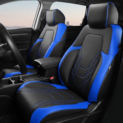 Seat Covers for 2017 (Black & Blue / CR-V 2017-2022 Full Set)
