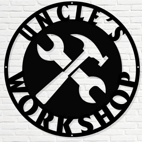 Personalized Papa's Workshop Metal Sign (Design 8)