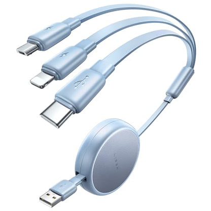 Multi Charging Cable (Blue / 3.7FT)