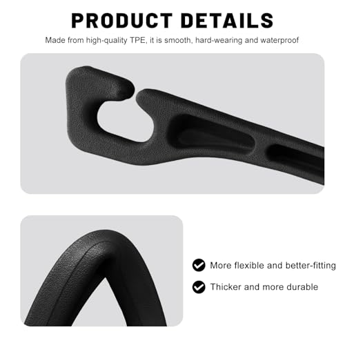 2 PCS Car Seat Gap Filler (Black)