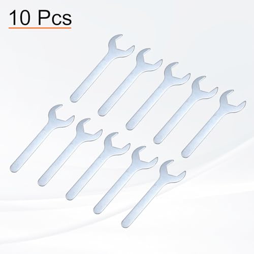 10pcs Small Wrench 27x140x2.6mm Metric U (27x140x2.6mm)