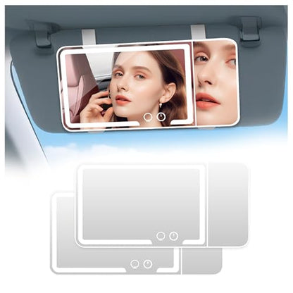 2 pack Car Sun Visor Vanity Mirror