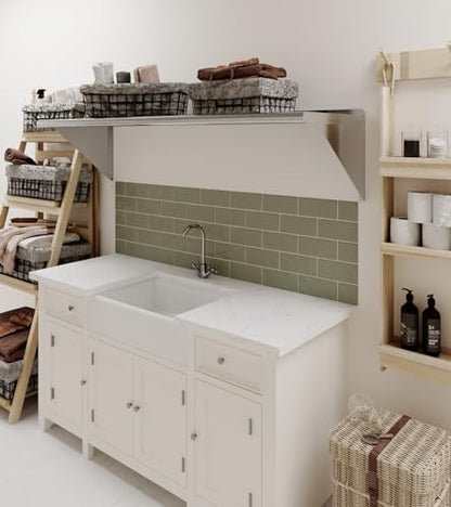 18 in. x 60 in. Stainless Steel Wall Mount Shelf (18 in. x 60 in.)