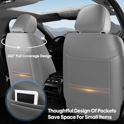 Car Seat Covers Full Set (FULL SET / GREY)