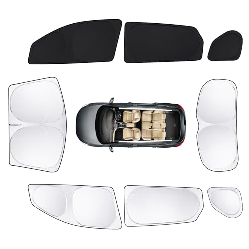 8pcs Car Window Shades for Hyundai Tucson 2016 (for Hyundai Tucson 2016-2021)