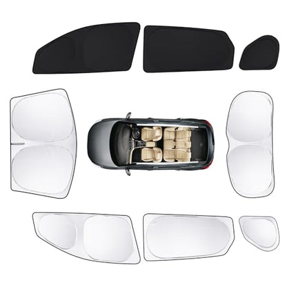 8pcs Car Window Shades for Hyundai Tucson 2016 (for Hyundai Tucson 2016-2021)
