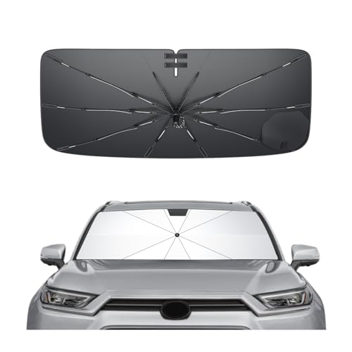 for 2024 2025 2026 Toyota Grand Highlander Windshield Umbrella Shade (2024-2026 Grand Highlander (Umbrella))