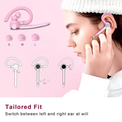 Bluetooth Headset (Pink)