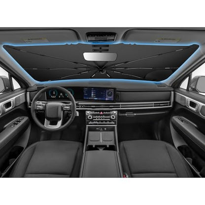 for 2026 Hyundai Santa Fe Car Windshield Sun Shade Umbrella (2024-2026 Santa Fe)