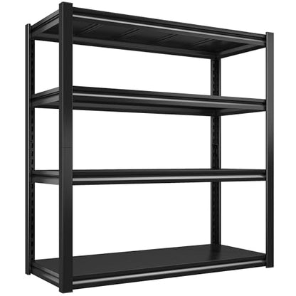 40" W Garage Shelving with Steel Panels for Basement Shed Warehouse