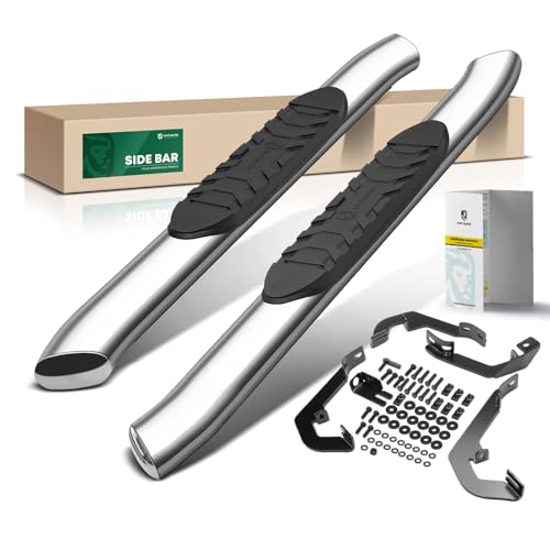 5 Inch Running Boards for Chevy & GMC (Regular Cab / 5 Inches)