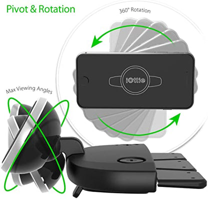 Car Mount iOttie iTap Magnetic CD Slot Holder for iPhone 6s Plus 6s 6 SE (CD Slot Mount)