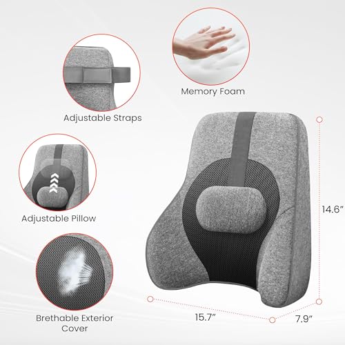 Back Lumbar Support Pillow for Office