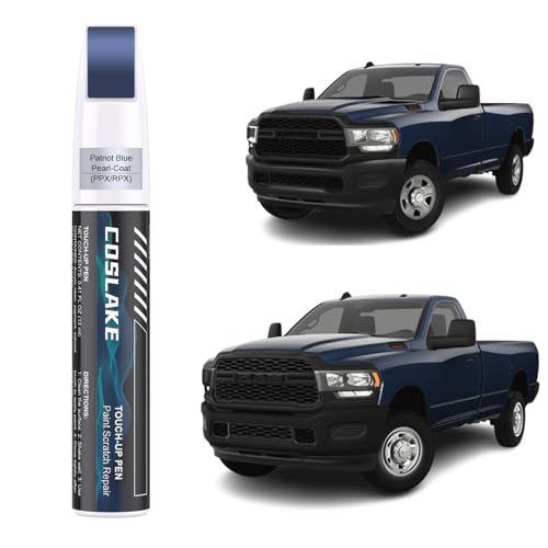 Car Touch Up Paint (Patriot Blue Pearl-Coat(PPX/RPX) for 2024 RAM 1500/2023 RAM 1500/2025 RAM 2500/2024 RAM 2500/2025 RAM 3500)