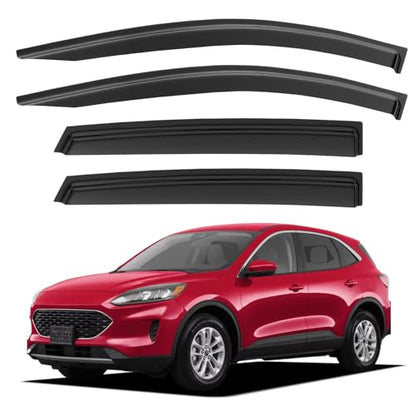 Window Visors Rain Guards for 2020 (2020-2026 Ford Escape)