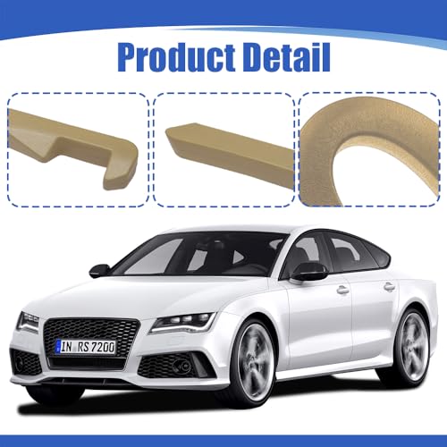 2PCS Car Seat Gap Filler (Beige)