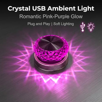 Car Interior USB LED Atmosphere Lamp (1PC / Purple)