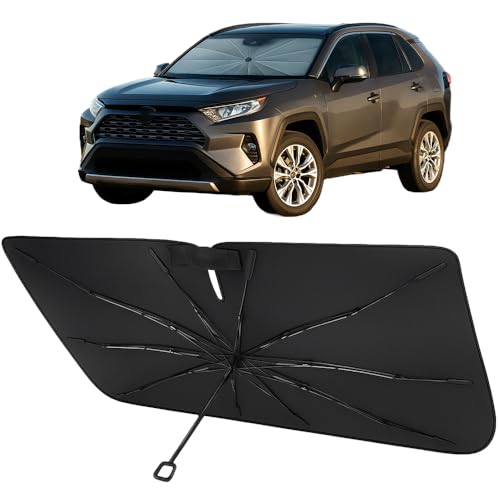 Custom Fit Windshield Sun Shade Umbrella for 2019 (Toyota RAV4 2019-2025 2026)
