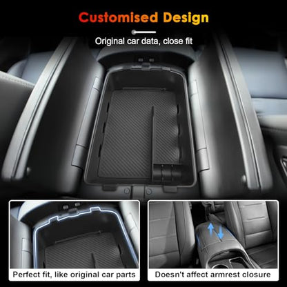 for 2026 Hyundai Palisade Center Console Organizer ONLY for 2026 Palisade Hybrid Calligraphy 7