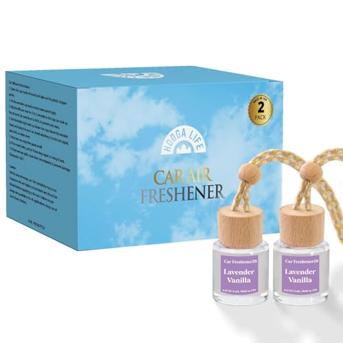 Car Air Freshener Diffuser 2 Pack Hanging Air Freshener Diffuser