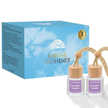 Car Air Freshener Diffuser 2 Pack Hanging Air Freshener Diffuser