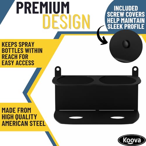 Spray Bottle Holder Heavy Duty (2 Bottle)