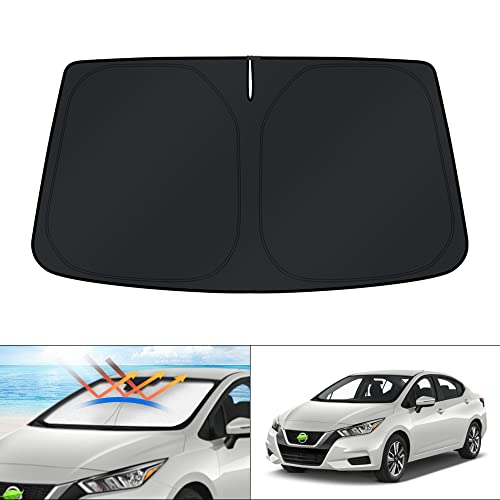 Windshield Sun Shade for Nissan Versa Accessories 2020 (FOR | Nissan Versa 2020-present)