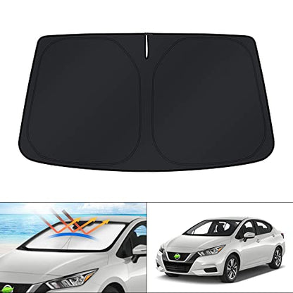 Windshield Sun Shade for Nissan Versa Accessories 2020 (FOR | Nissan Versa 2020-present)