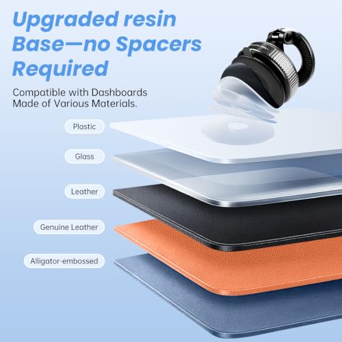 2026 Upgraded Vacuum Magnetic Car Phone Holder Mount [85 LBS Strongest Suction] 360° Adjustable Magnetic Phone Holder