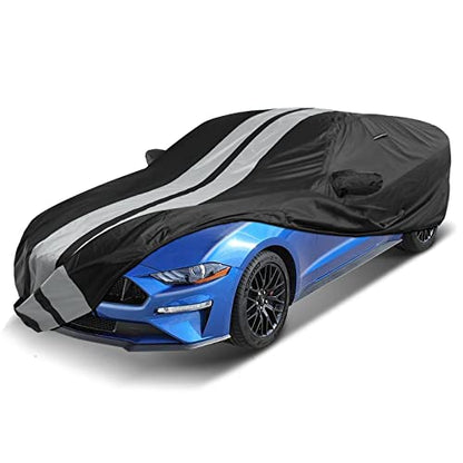 Custom Fit [2005 (Black / Gray (Stripe) / 45. Ford Mustang 2005-2023)