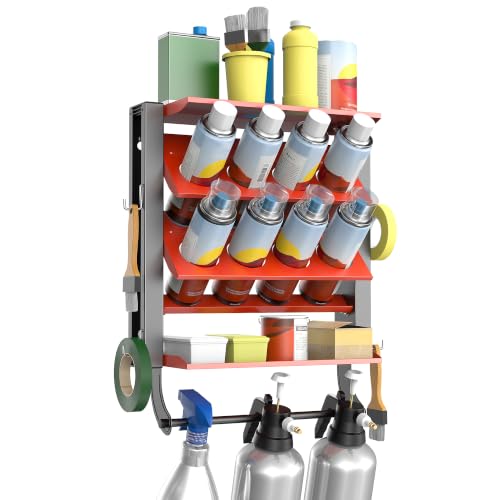 Spray Can Holder Rack (Integrated)