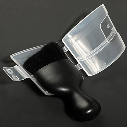 Car Interior Detailing Brush (Black With Cap)