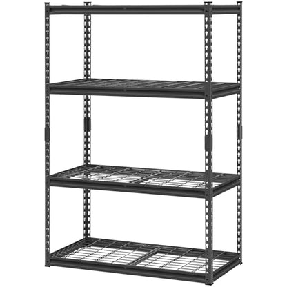 Storage Shelves (Black / 20" D x 40" W x 60" H)