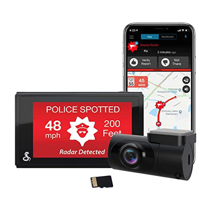 Smart Dash Cam + Rear Cam (QHD Front and Rear View)