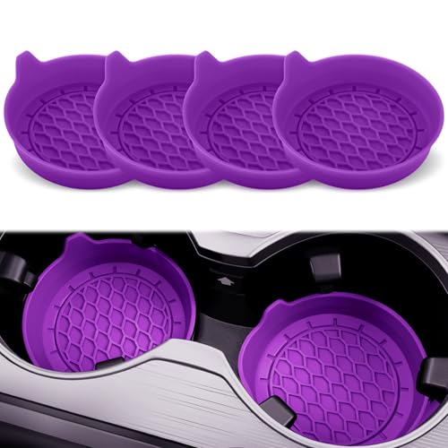 Car Cup Holder Coaster (Deep Purple)
