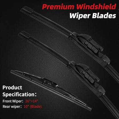 26"+14"+10" Windshield Wipers (26"+14"+10")
