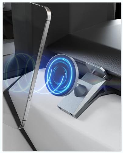 Phone Mount for Tesla Cybertruck The Ultimate Magnetic Phone Holder for Tesla Cybertruck Accessories (Cybertruck, Dashboard)