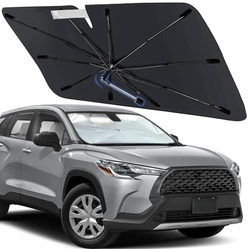 Windshield Sun Shade for Toyota Corolla Cross 2022 (for Toyota Corolla Cross 2022-2026)