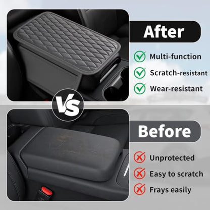 Upgraded Center Console Cover Fit for Buick Encore 01 (Fit for Buick Encore / #001 Grey)