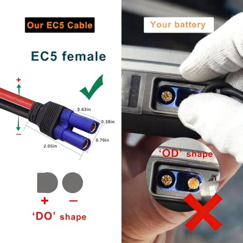 EC5 Jump Starter Cable (Direct)