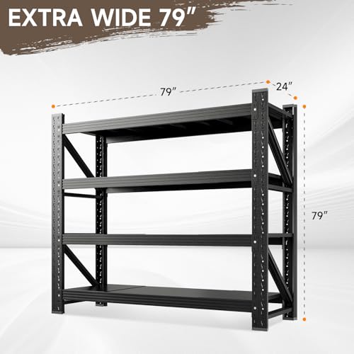 6000LBS Storage Shelves (79" Wx24 Dx79 H)