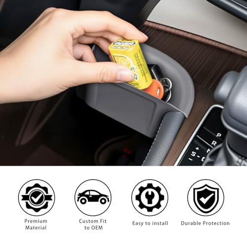 Center Console Cup Holder Extra Hang Organizer for Sienna 2021