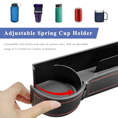 Car Seat Gap Filler Organizer (Black)