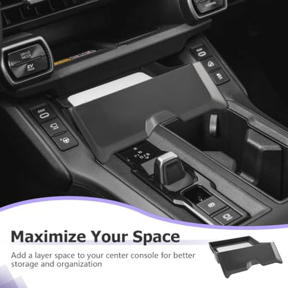 2026 RAV 4 Center Console Organizer Compatible with 2026 RAV 4 Accessories Lower Drawer Organizer Tray Below Wireless Charging Spot Storage Box RAV4 Limited