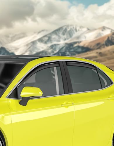 in Channel Window Visors Rain Guards for Toyota Camry 2018 (Fit for 2018-2024 Toyota Camry)