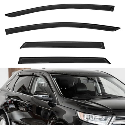 4pcs Window Visors Rain Guards for 2015 (2015-2024 Ford Edge)