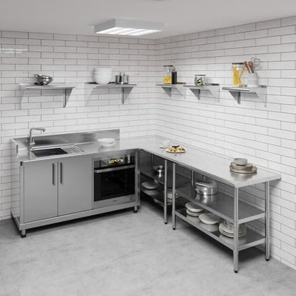 10 in. x 16 in. Stainless Steel Wall Mount Shelf (16 in. x 10 in.)
