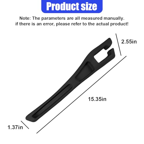 2PCS Car Seat Gap Filler Organizer (Black)