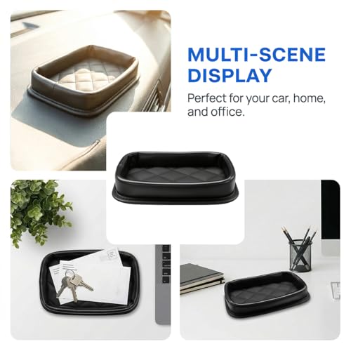 Car Dashboard Storage Tray (Leather)